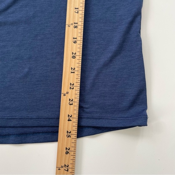 Under Armor Men's Blue The Tech Tee V neck Short Sleeve Work out Size Small - Picture 9 of 9
